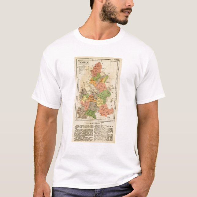 Puebla, Mexiko T-Shirt (Vorderseite)