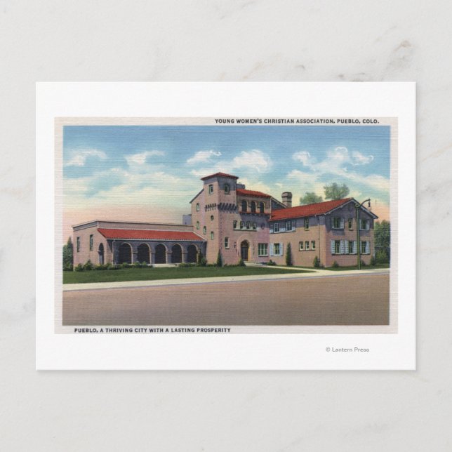 Pueblo, Colorado - Christliche junge Frauen Postkarte (Vorderseite)