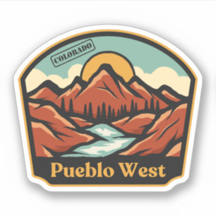 Pueblo West, Colorado Aufkleber