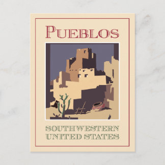 Pueblos Südwest Postkarte