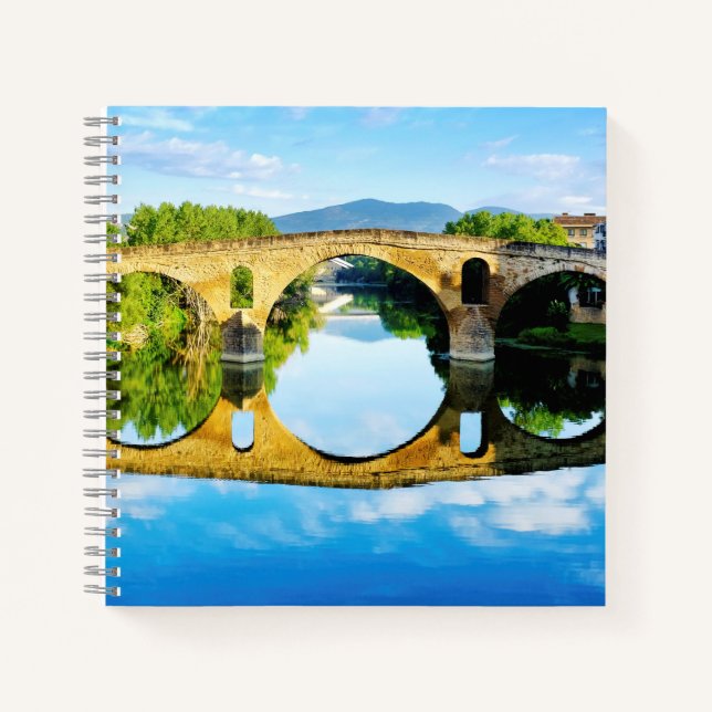 Puente La Reina Notizbuch (Vorderseite)