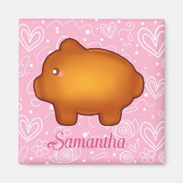 Puerquito De Piloncillo Pan Dulce Magnet