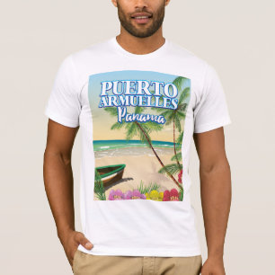 Puerto Armuelles Panama Beach Reiseplakat T-Shirt