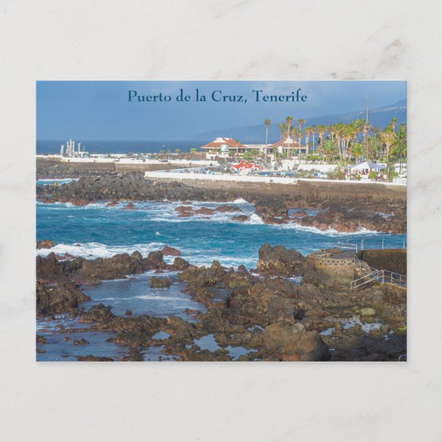 Puerto de la Cruz, Tenerife, Carte postale (Devant)