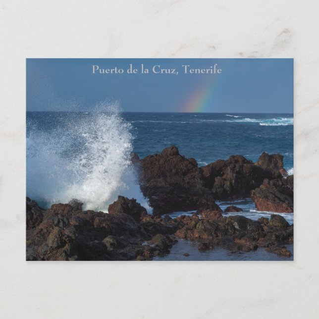 Puerto de la Cruz, Teneriffa, Postkarte (Vorderseite)