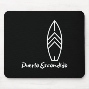 Puerto Escondido, Surf-Fan, Strandurlaub, Surfen Mousepad