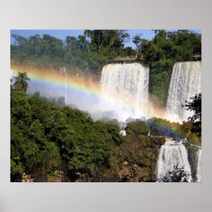 Puerto Iguazu, Argentinien. Das atemberaubende Hot Poster