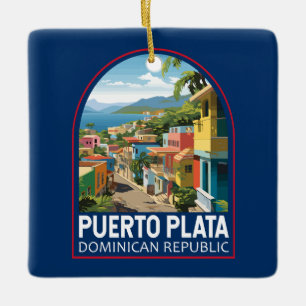 Puerto Plata Dominikanische Republik Kunst, Dichtu Keramikornament