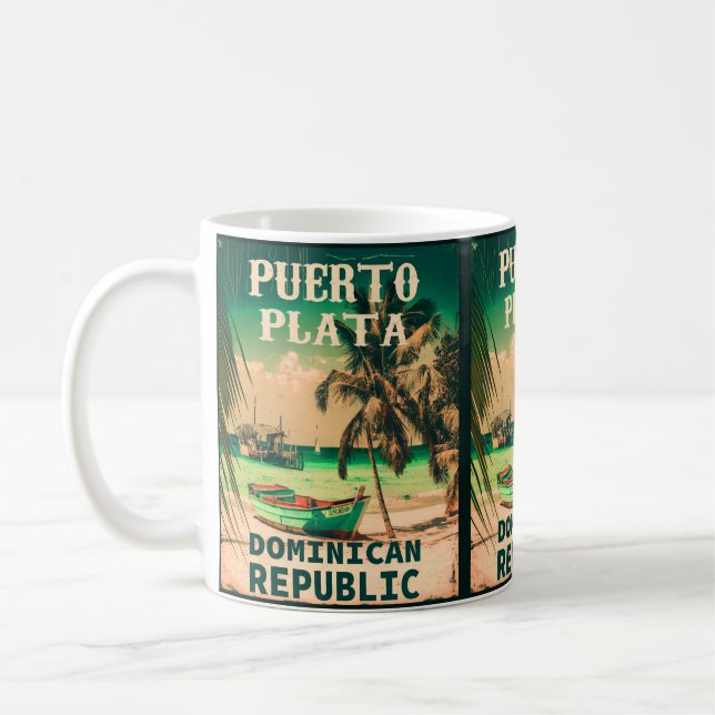 Puerto Plata Dominikanische Republik - Vintages So Kaffeetasse (Links)