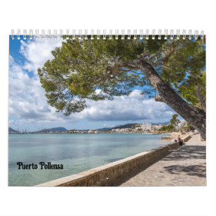 Puerto Pollensa Kalender 2. Alle neu für 2024