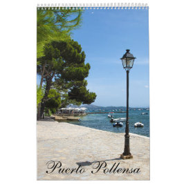 Puerto Pollensa Kalender (Single Seite aufrecht)