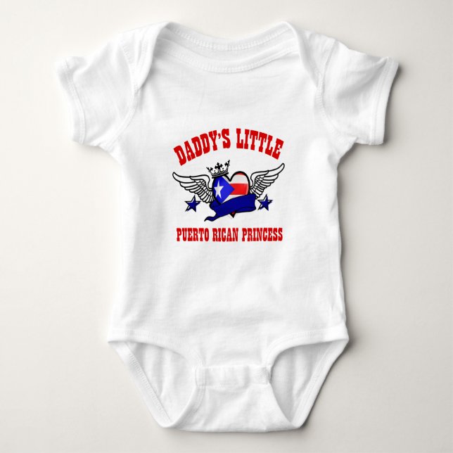 Puerto-Prinzessinnen Baby Strampler (Vorderseite)