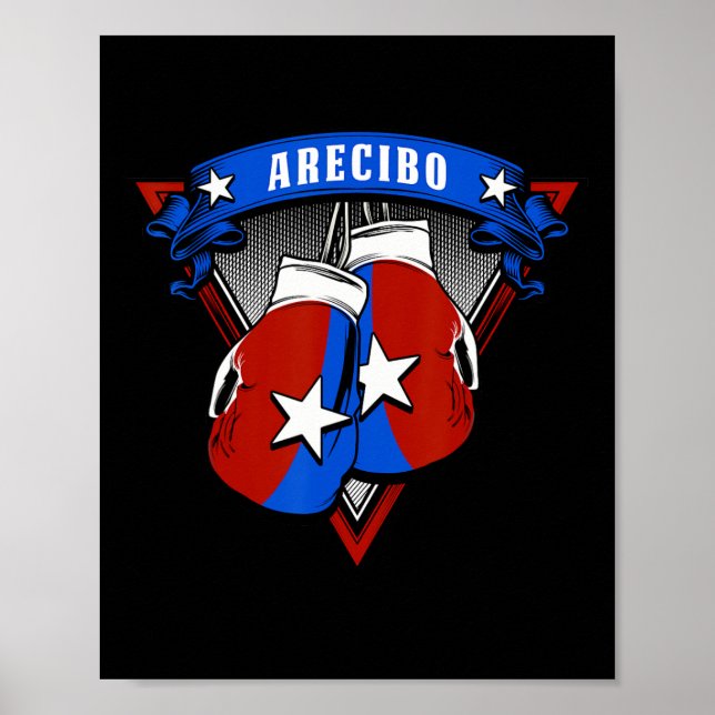 Puerto Rican Arecibo Poster (Vorne)