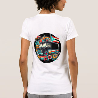 Puerto Rican Food Truck T - Shirt Puerto Rico Fein