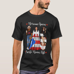 Puerto Rican Style Boricua Mama Puerto Rico T-Shirt