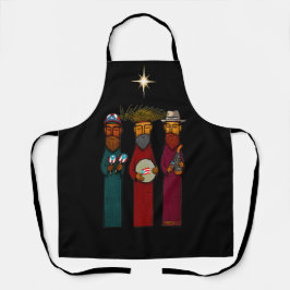 Puerto Rican Three Wise Men – Parranda Schürze
