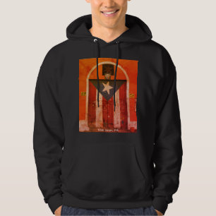 Puerto-ricanische Flagge (San Juan PR Kultur - Bor Hoodie