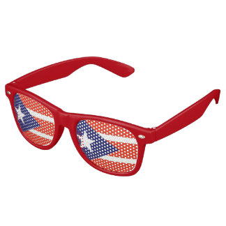Puerto ricanischer Feiertag Sonnenbrille