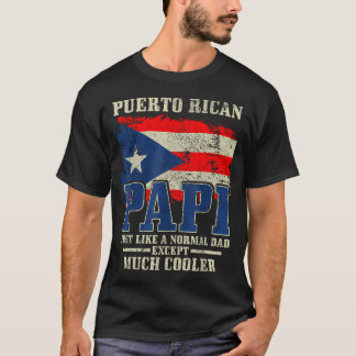 Puerto-ricanischer Papi Vater Puerto Rico Stolz Bo T-Shirt