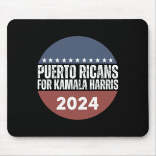 Puerto Ricans für Kamala Harris 2024 Mousepad