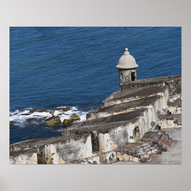 Puerto Rico, Alte San Juan, Abschnitt El Morro Poster (Vorne)