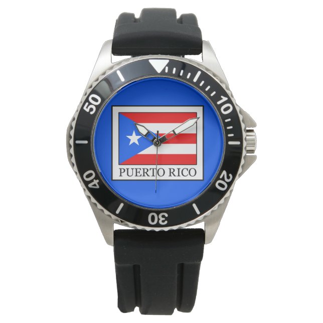 Puerto Rico Armbanduhr (Vorderseite)