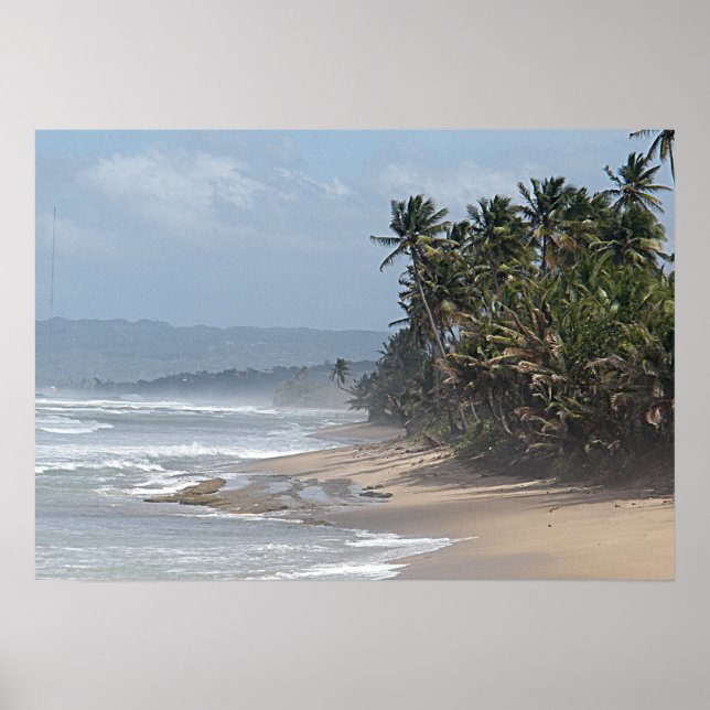Puerto Rico Beach Poster (Vorne)