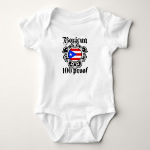 Puerto Rico Bodysuit Baby Strampler