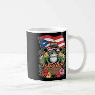 Puerto Rico Boricua Coqui Frosch Taino Sonne Puert Kaffeetasse
