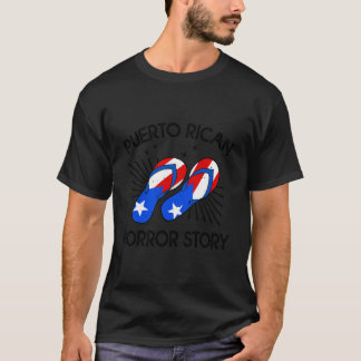 Puerto Rico Chancla Puerto Rico Spanischer Joke T-Shirt