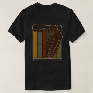 Puerto Rico Cuatro Guitar T - Shirt