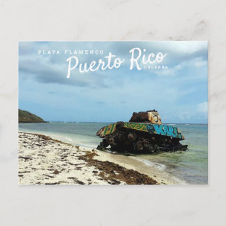 Puerto Rico, Culebra, Playa Flamenco Postkarte