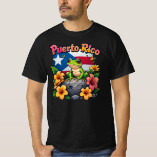Puerto Rico Culture Frog T-Shirt