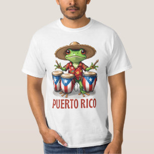 Puerto Rico Culture Frog T-Shirt