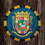 Puerto Rico Dartboard & Flag Dartboard / Spielbret Dartscheibe<br><div class="desc">Dartboard: Puerto Rico & Wappen,  Puerto-Rico-Fahnen,  Familienspass-Spiele - Liebe mein Land,  Sommerspiele,  Urlaub,  Vatertag,  Geburtstag,  Uni Schüler / Sportfans</div>