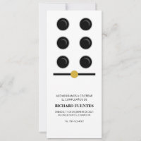 Puerto Rico Domino-Party-Einladung | Boricua-Spiel