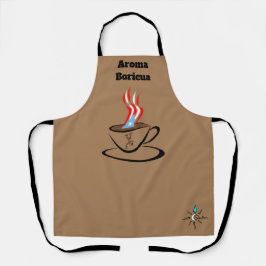 Puerto Rico Flag Aroma Alles über Print Medium Sch Schürze