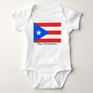 Puerto Rico Flag Baby Strampler