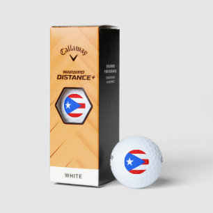 Puerto Rico Flag - Bandera de Puerto Rico Golfball