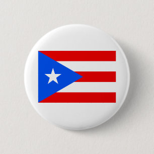 Puerto Rico Flag Button