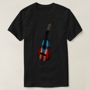 Puerto Rico Flag Cuatro T-Shirt