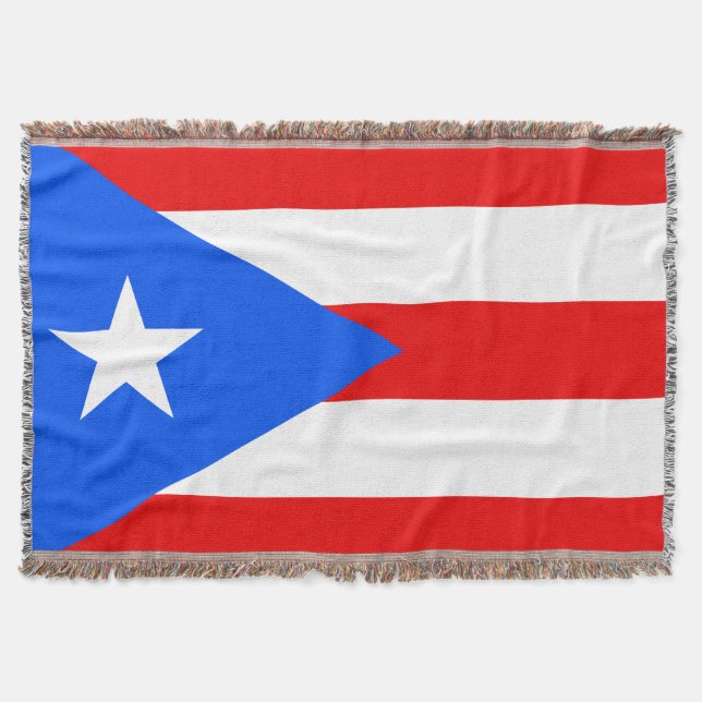 Puerto Rico Flag Decke (Vorderseite)