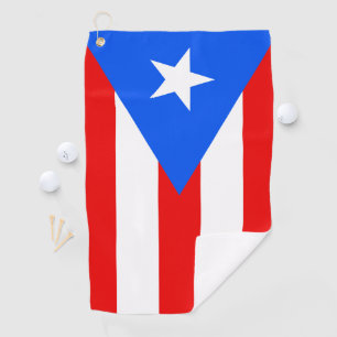 Puerto Rico Flag Golfhandtuch
