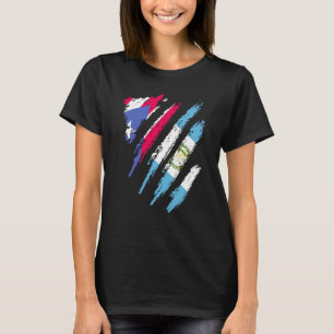 Puerto Rico Flag Guatemala Grown Patriot Country S T-Shirt