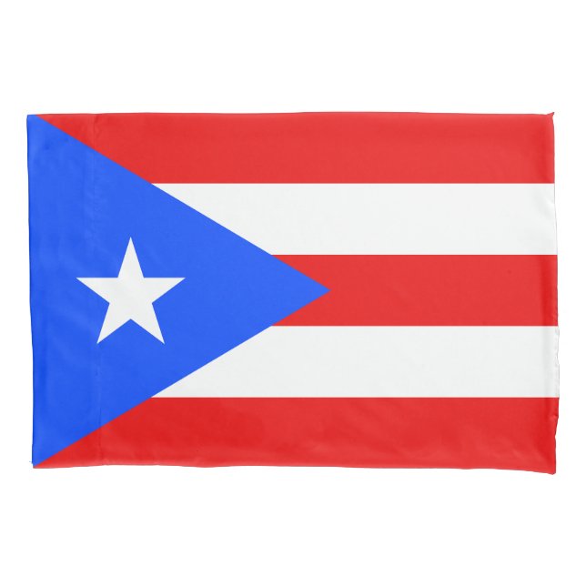 Puerto Rico Flag Kissenbezug (Vorderseite)
