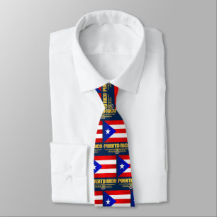 Puerto Rico Flag Krawatte