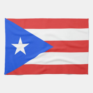 Puerto Rico Flag Küchentuch
