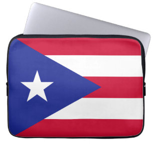 Puerto Rico Flag Laptopschutzhülle