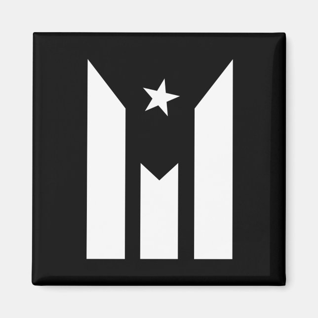 Puerto Rico Flag Magnet (Vorne)
