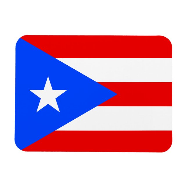 Puerto Rico Flag Magnet (Horizontal)